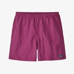 Patagonia Amaranth Pink Baggies 5" Shorts