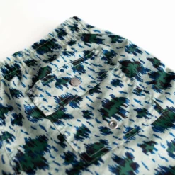 Bather Green Blue Mint Leopard Print Swim Trunk -Clothing Shop unnamed file 816