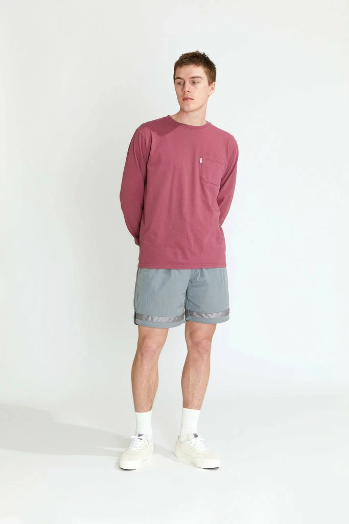 Adsum Stone Grey Effo Short 2 Adsum Stone Grey Effo Short - Image 2